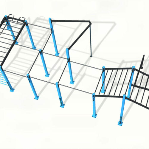 Buiten fitness wordt pas écht compleet met de uitbreidbare NIPPUR L+. Absoluut een aanwinst voor uw sportieve jeugd.